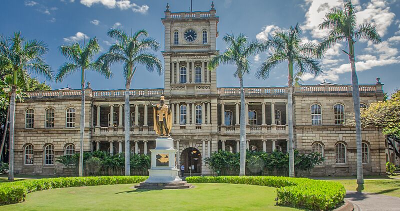 Aliiolani Hale, Oahu, Hawaii
