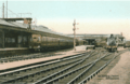 Altrincham railway station, old postcard