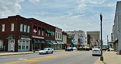 Downtown Anniston in 2012