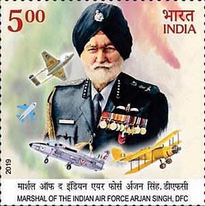 Arjan Singh 2019 stamp of India