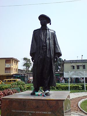 Ayodele Awojobi memorial sculpture