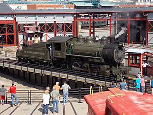BLW -26 on the Turntable at Steamtown. (August 2017).jpg