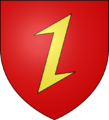 Blason ville fr Counozouls (Aude)