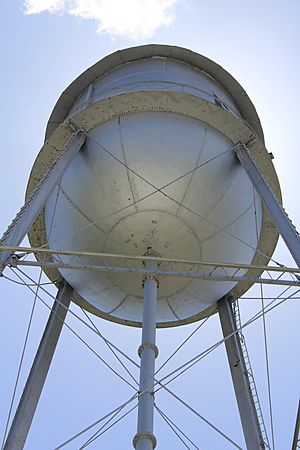 Bunnell Water Tower - Bottom SW View of Tank