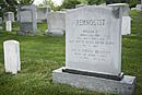 Gravesite of Justice William Rehnquist at Arlington National Cemetery in Arlington, Virginia