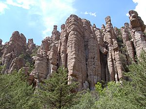 Chiricahua stone columns