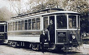 Cincinnati Streetcar Trolley Norwood Vine Line Ohio 1910