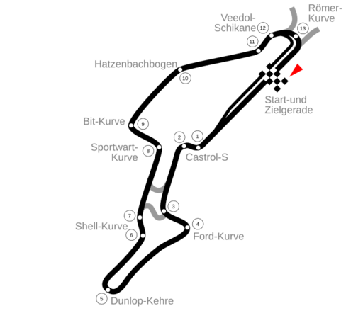 Circuit Nürburgring-1984-GP