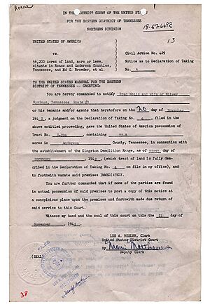 Civil Action No. 429