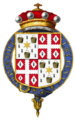 Coat of Arms of Robin Leigh-Pemberton, Baron Kingsdown, KG, PC (cropped)