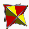 Compound of two tetrahedra