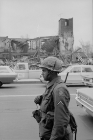 DC riots Soldier