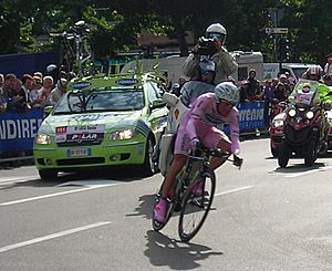 Danilo Di Luca en el Giro de Italia 2007