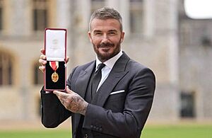 David Beckham awarded knighthood