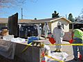 EPA workers clean up residential mercury spill (3986684199)