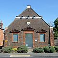 Former Mission Hall, Stoke Road, Bellfields, Guildford (April 2014, from West)