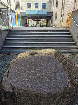 Foundation Stone - University of Canberra