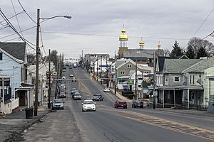 Lehigh Avenue in Frackville, 2015