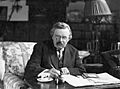 G. K. Chesterton at work