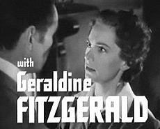 Geraldine Fitzgerald in Shining Victory trailer