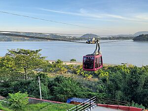 Guwahati Ropeway car View