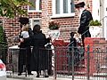 Hasidic Family Scene - Borough Park - Hasidic District - Brooklyn - New York