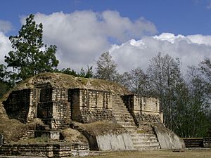Iximche Temple 2