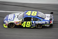 Jimmie Johnson 2008 Lowes Chevy Impala