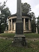 Gravesite of Justice Noah Swayne at Oak Hill Cemetery in Washington, D.C.