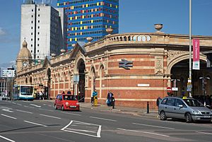Leicester Railway Station from south