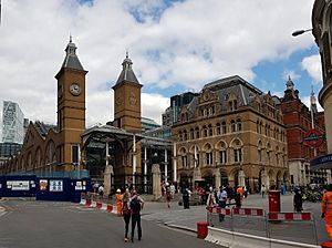 Liverpool Street station exterior