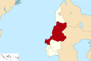 Lokasi Sulawesi Barat Kabupaten Mamuju.svg
