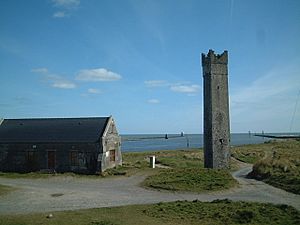 Maiden Tower, Mornington, and Mouth of River Boyne