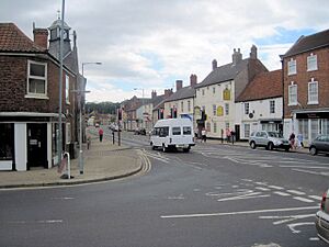 Main street at Tickhill - geograph.org.uk - 1956651