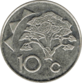 Namibia-Dollar 10cent-coin2