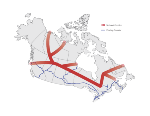 Northern Corridor Map