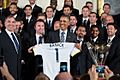 Obama with 2014 LA Galaxy team February 2015