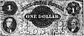 Onedollarbanknotefrombankofindiana(1834)