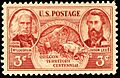 Oregon Territory Centennial 3c 1948 issue
