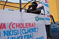 Oxfam East Africa - An Oxfam cholera prevention float