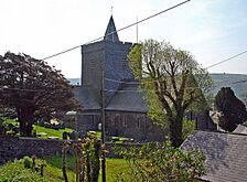 Parish church, Llanbadarn Fawr, from the northwest - geograph.org.uk - 791247