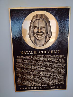 Plaque of Natalie Coughlin