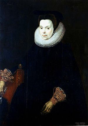 Portrait of Mary Ferrar 1617