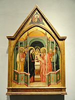 Presentation of the Christ Child in the Temple, Jacopo del Casentino, Florence, 1330 - Nelson-Atkins Museum of Art - DSC08294