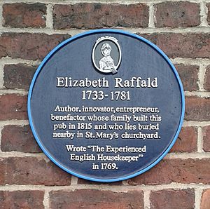 Raffald plaque Stockport