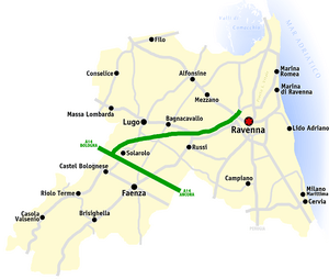 Ravenna mappa