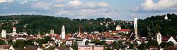Ravensburg, seen from the west