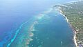 Roatan looking north towards West End