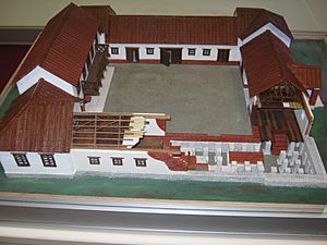 Roman Villa Rustica Model