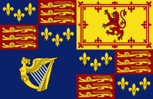 Royal Standard of Great Britain (1603-1649)